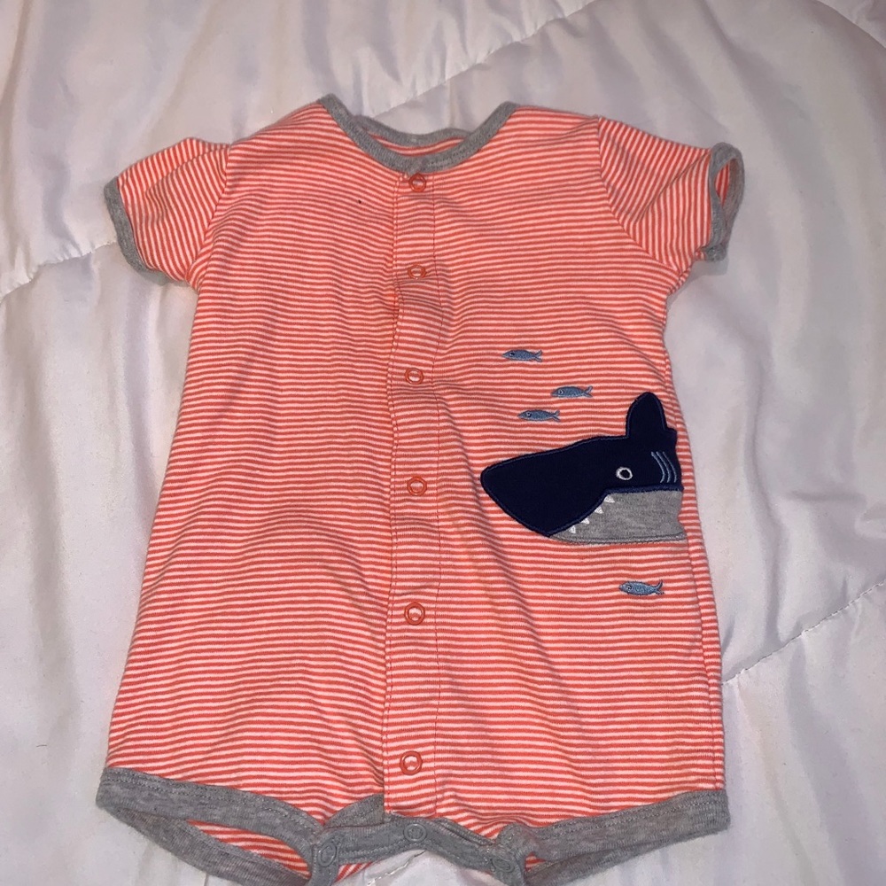 Baby boy’s onesie romper